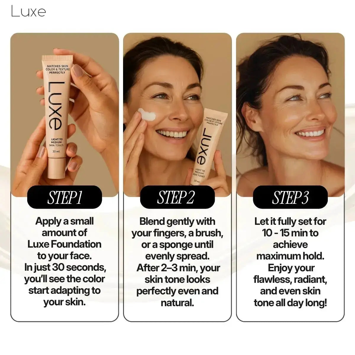 Luxe™ - Color Changing Foundation 2-pack Luxe