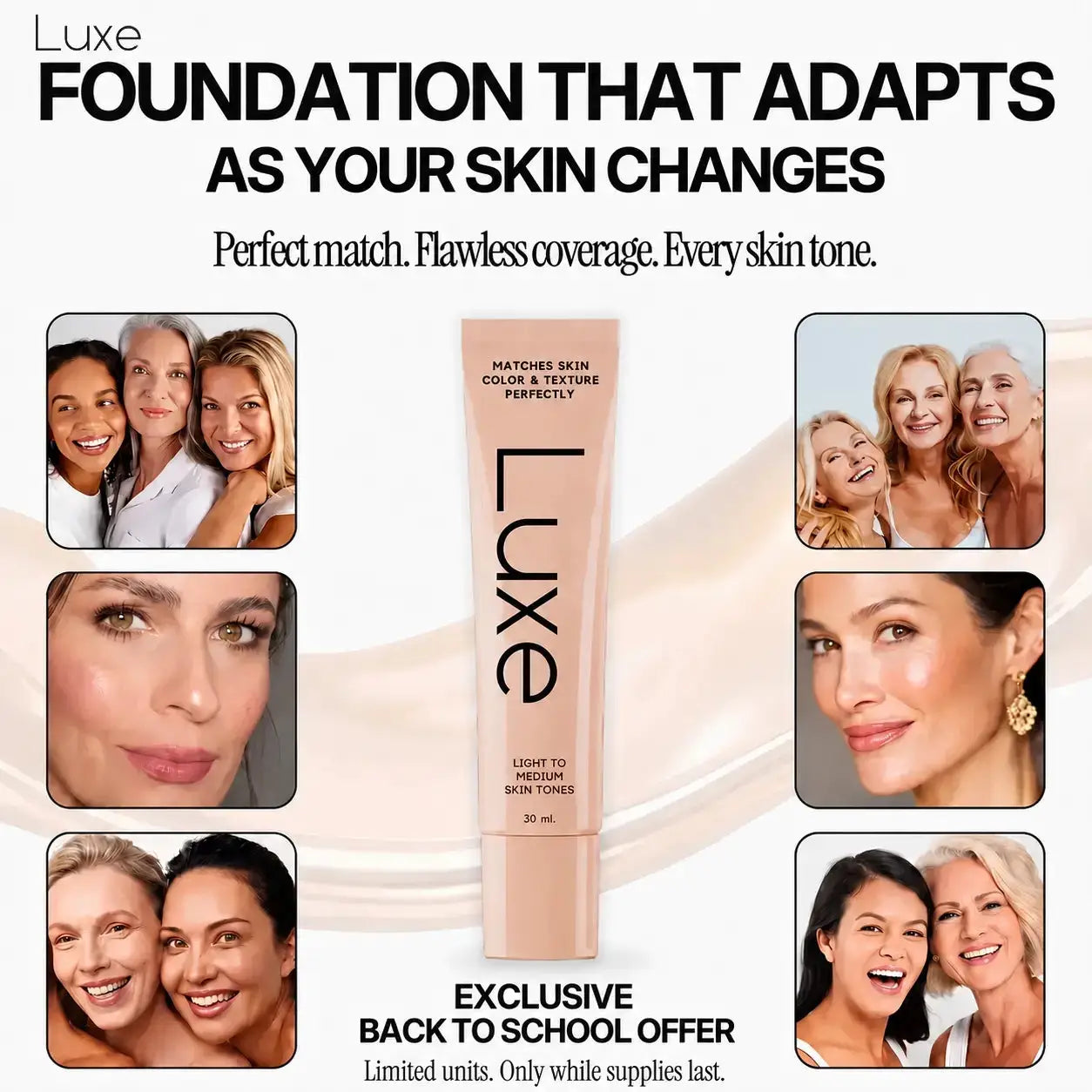 Luxe™ - Color Changing Foundation 2-pack Luxe